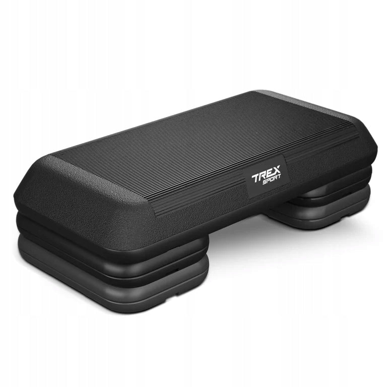 Step for fitness and aerobics exercises 3 degrees adjustable up to 300kg Trex Sport