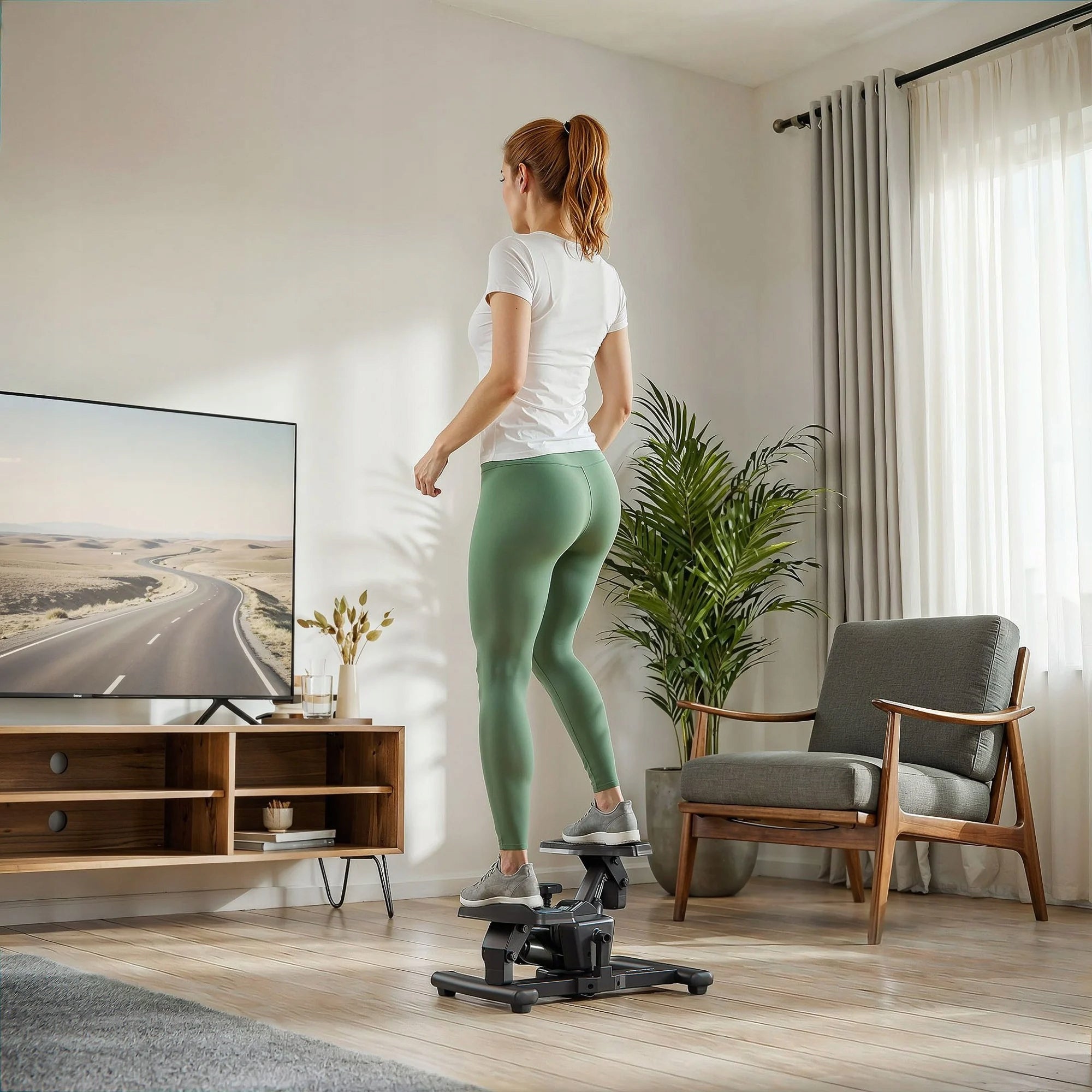 Stepper training for step exercises 2in1 swivel slanted straight stairs Manufacturer code HS-060S Snash