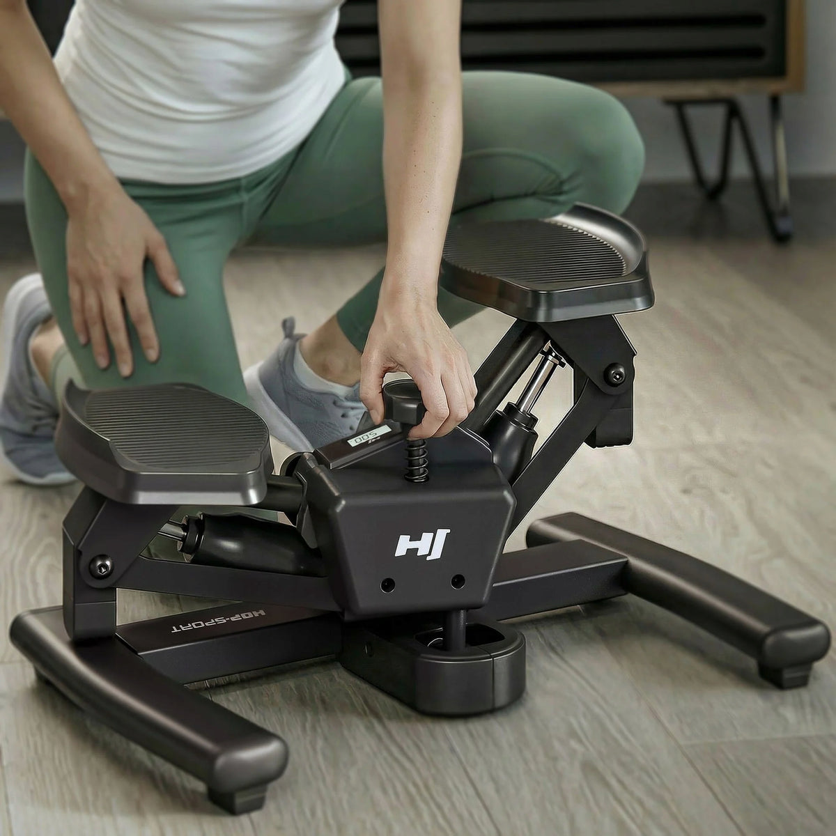 Stepper training for step exercises 2in1 swivel slanted straight stairs Packaging status original