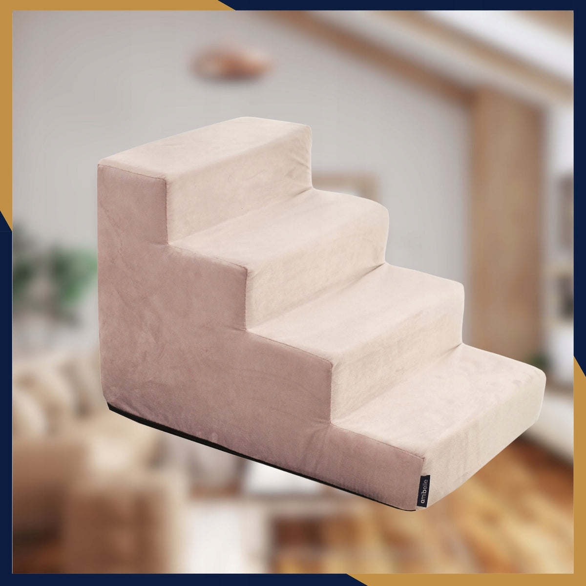 Steps Ramp for Cat Dog 4 Degrees Non-Slip Stairs 40cm Platform Packaging status original