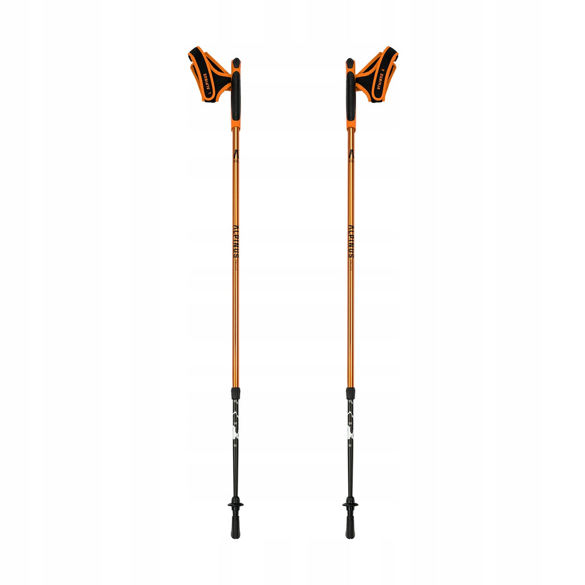 Sticks Alpinus Kungsleden 80-135 cm oranges and reds