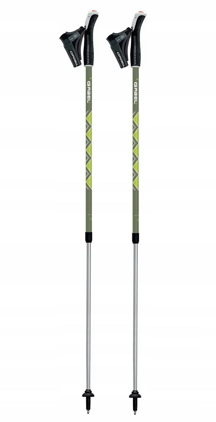 Sticks Gabel NORDIC WALKING RITMO green lime Telescopic 77-130cm Color green