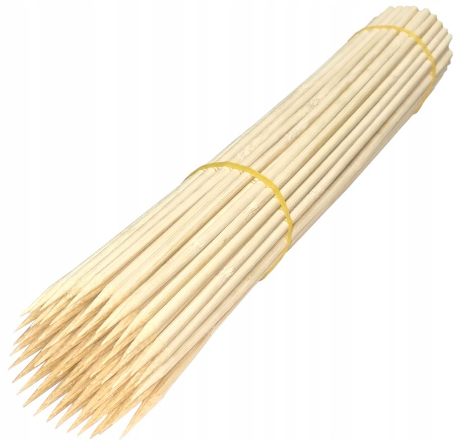 Sticks for TWISTED POTATO POTATOES 100pcs 50cm sharpened round Packaging status original