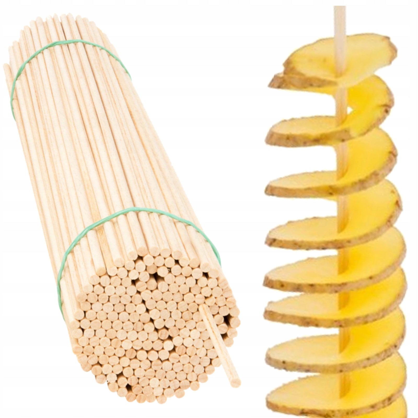 Sticks for Twisted Potatoes Sticks 50cm 5mm SOLID PREMIUM 100pcs Manufacturer code 50cm