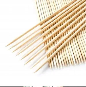 Sticks for twisted potatoes 40cm 4mm 100PCS Sharpened Sticks PZH Brand no brand