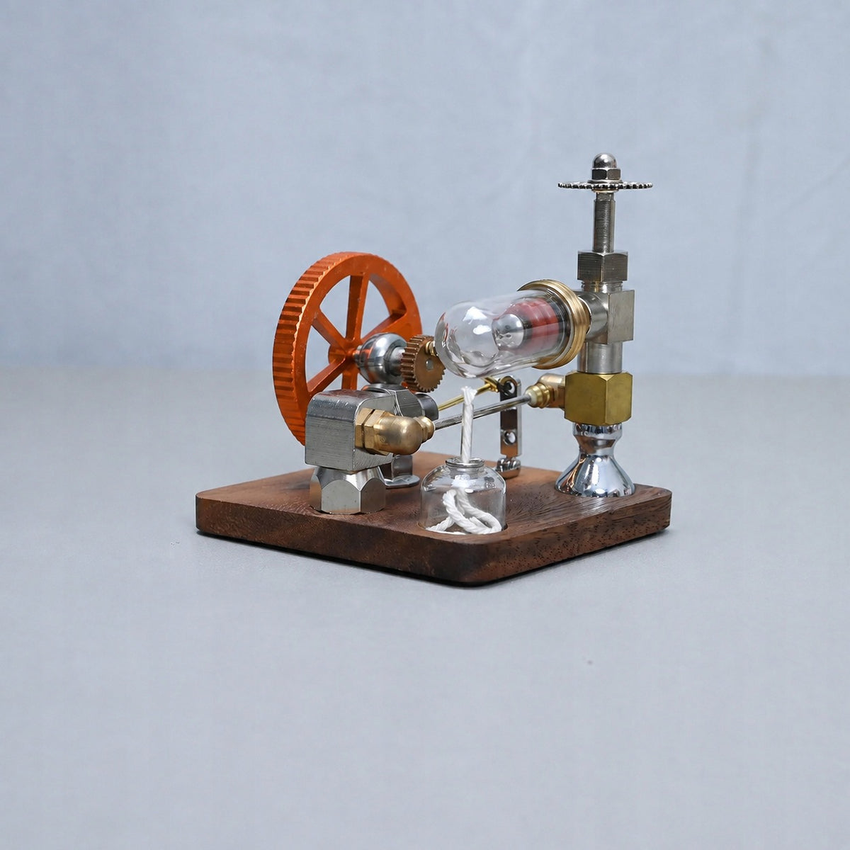 Stirling Engine with Adjustable Speed STEM Edu NikolaToy Gift Brand no brand