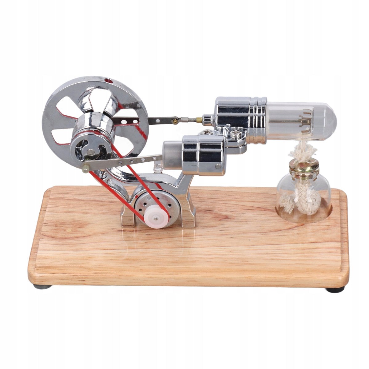 Stirling Motor NikolaToy Heat Generator, Kit, USB Educational Model