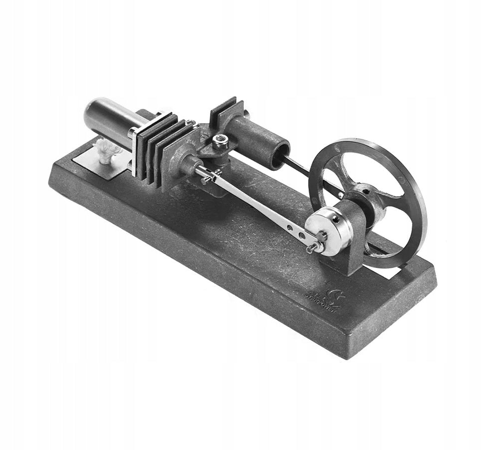 Stirling motor all metal for self-assembly