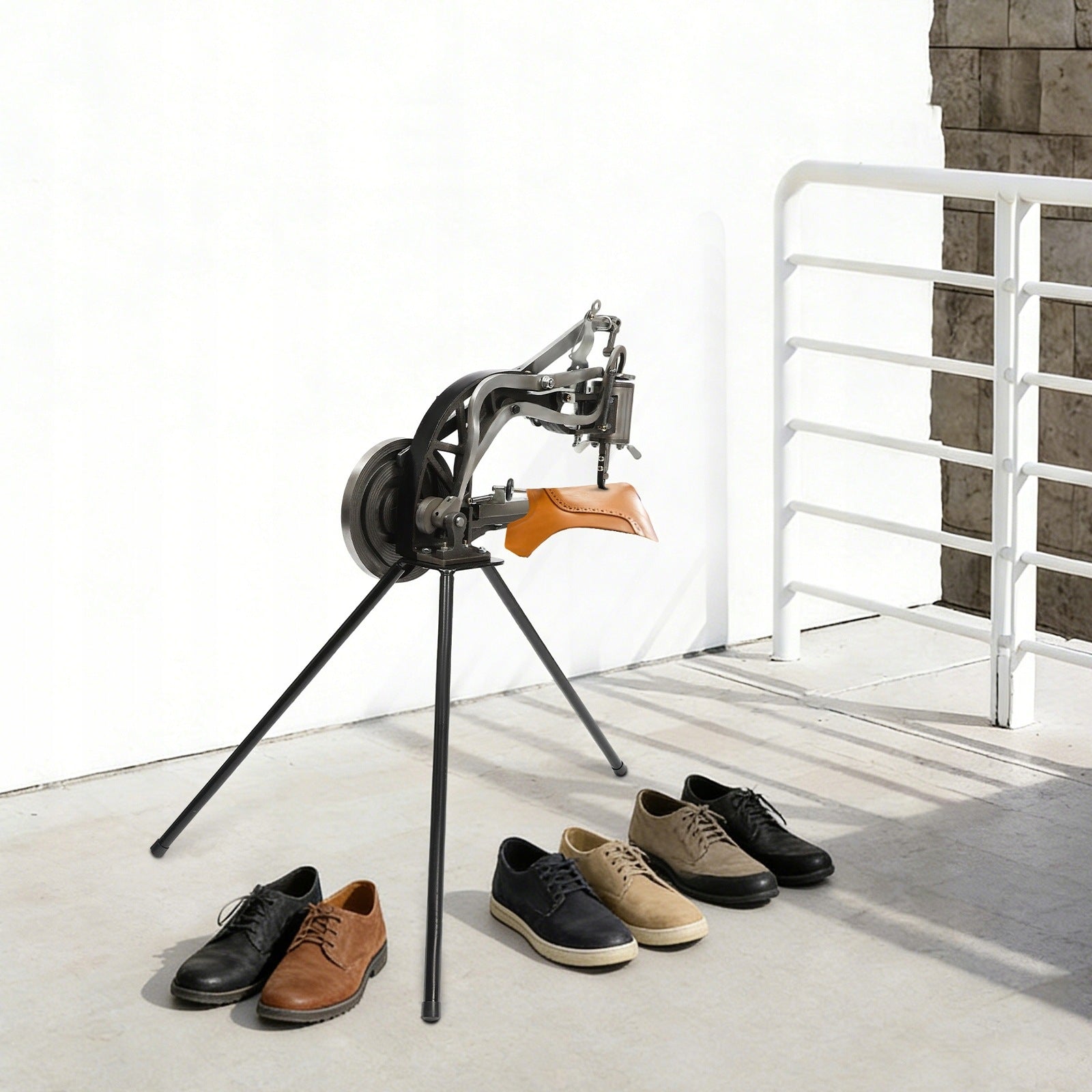 Stitcher, Hand Cobbler Shoe Repair Machine, Leather Shoe Sewing Machine Manufacturer code 1