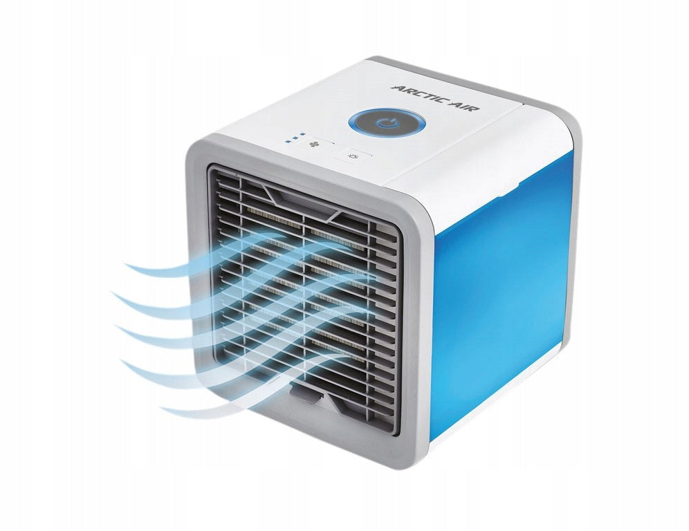 Stolný ventilátor Livington ARCTIC AIR biely