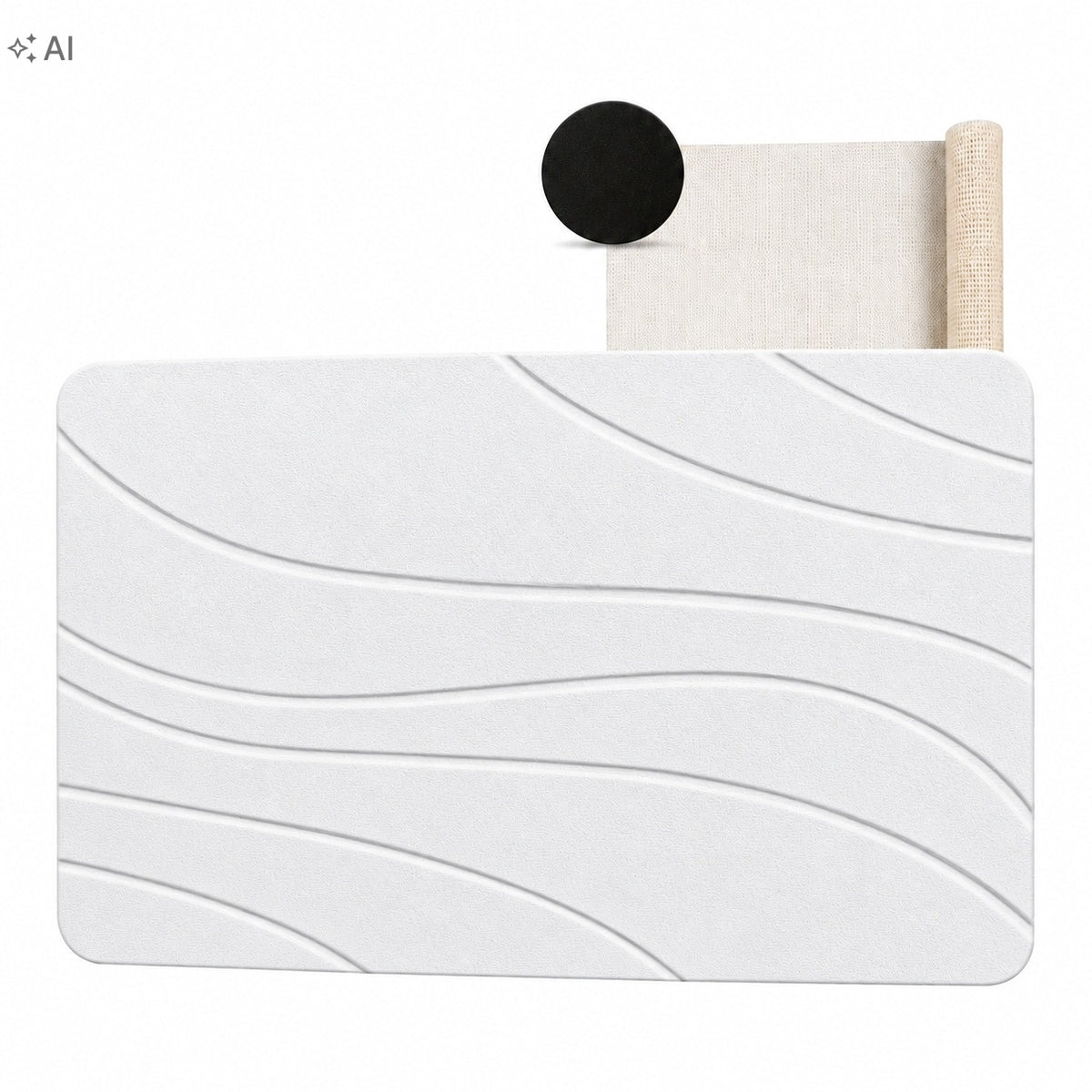 Stone Bathroom Mat 39x60 Non-Slip Quick-Drying Super Absorbent