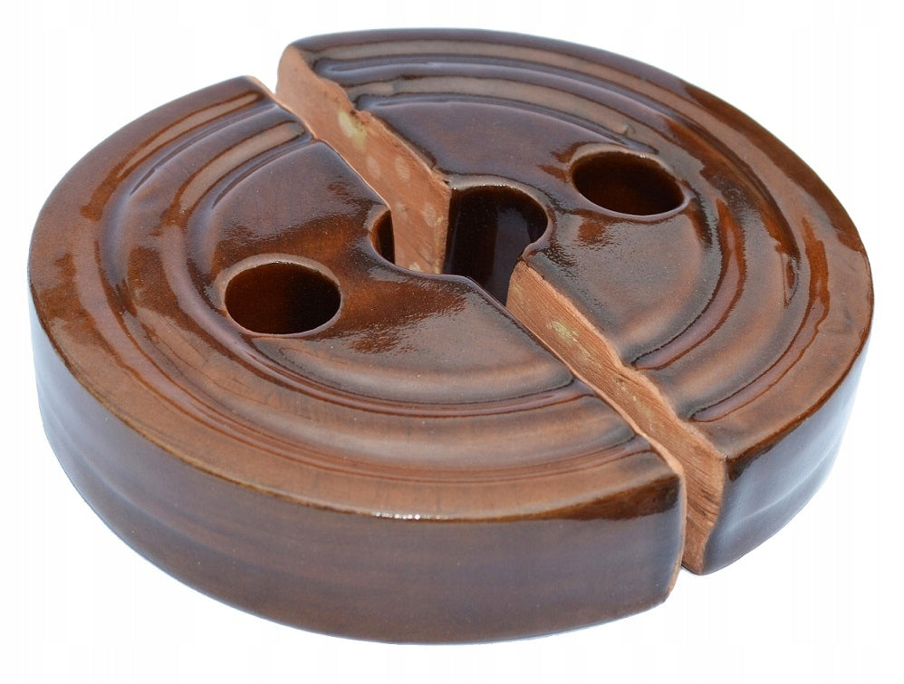 Stone PRESSURE barrel ceramic pot for sauerkraut pickling 21 cm Packaging status original