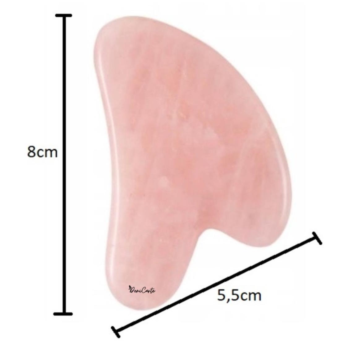 Stone Tile Gua Sha Quartz Pink Natural Face Lifting Massager Manufacturer code 5902670838257