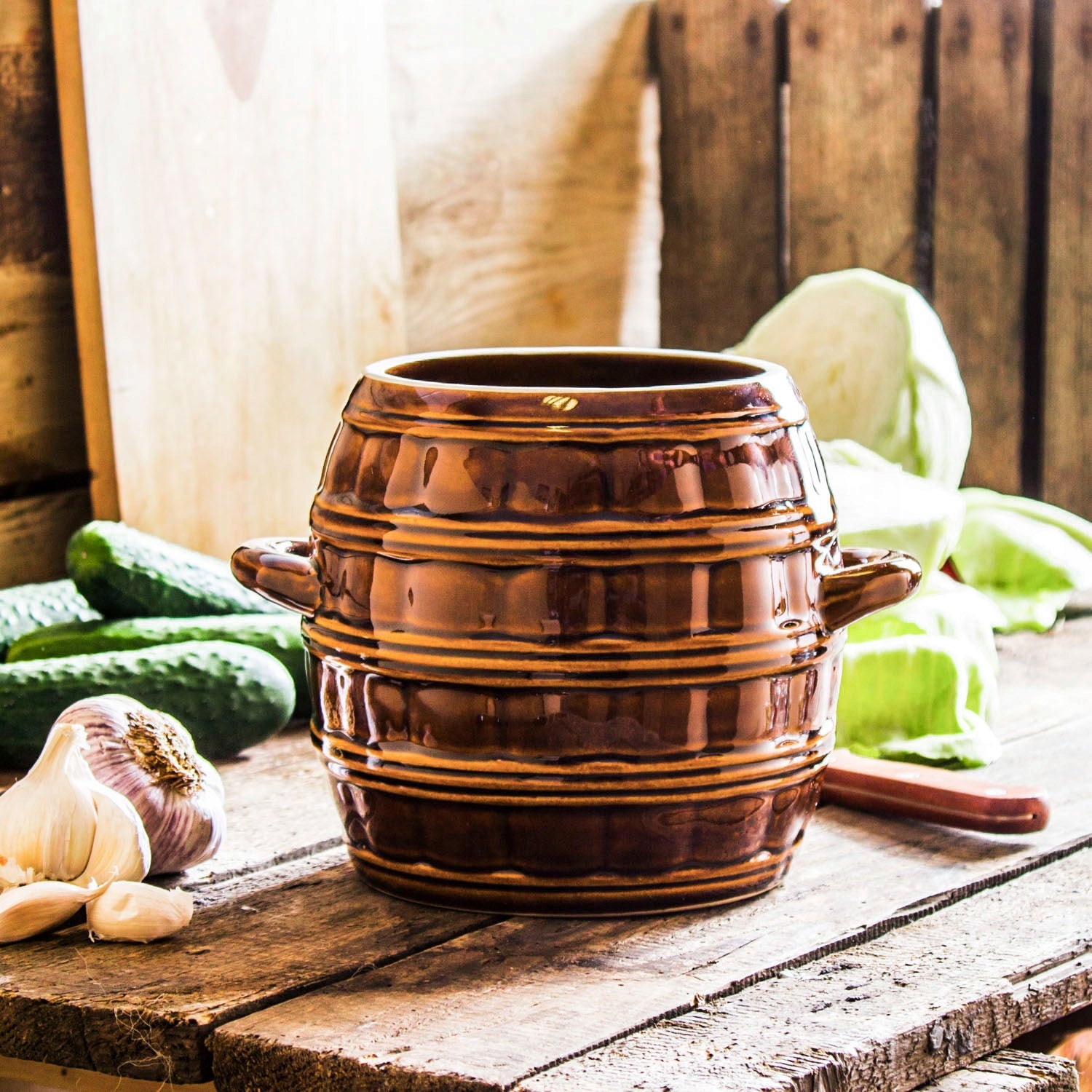 Stoneware Barrel 2,5L Hermetic Manufacturer code 5906651048079