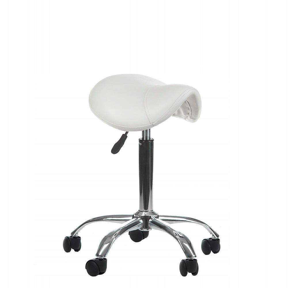 Stool Cosmetic stool, medical, hairdresser BD-9909 WHITE