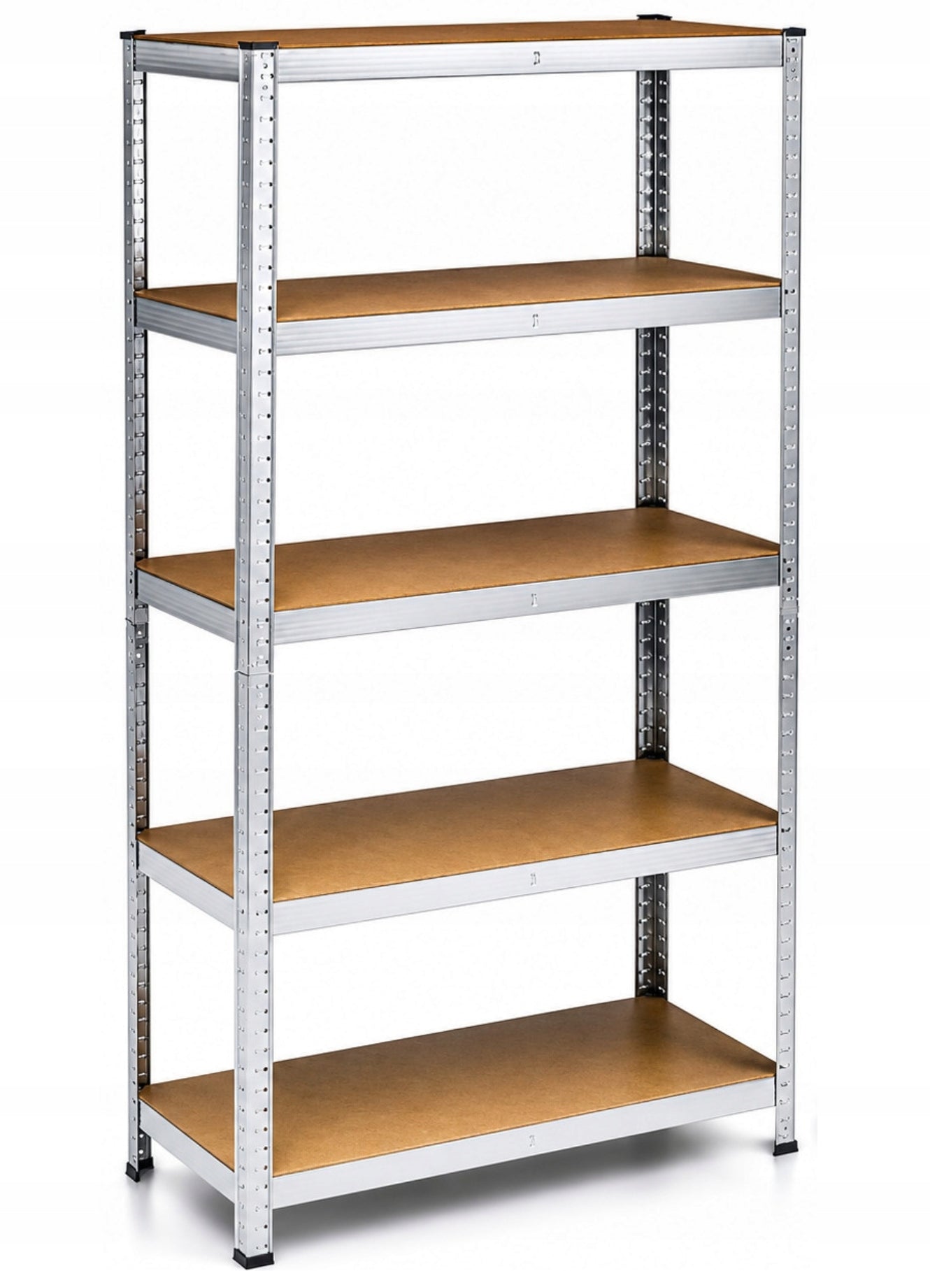 Storage garage rack for basement galvanized 5 shelves 180x90x30cm Manufacturer code RN-29366