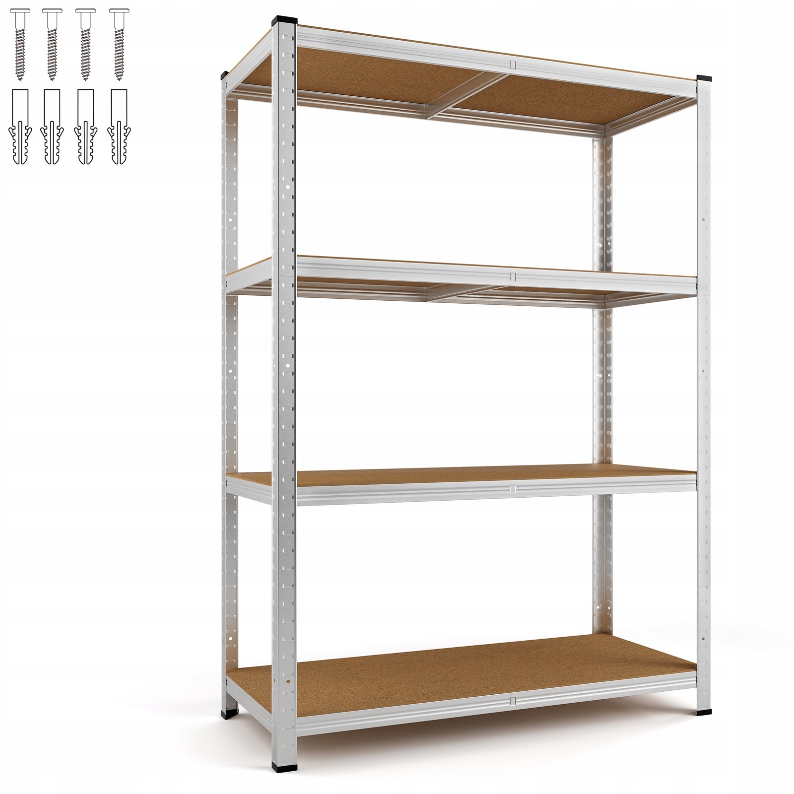 Storage rack metal workshop shop garage 160x90x40cm basement