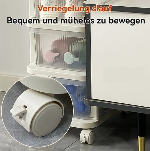 Storage rack on wheels with 4 drawers Manufacturer code 5906852713981