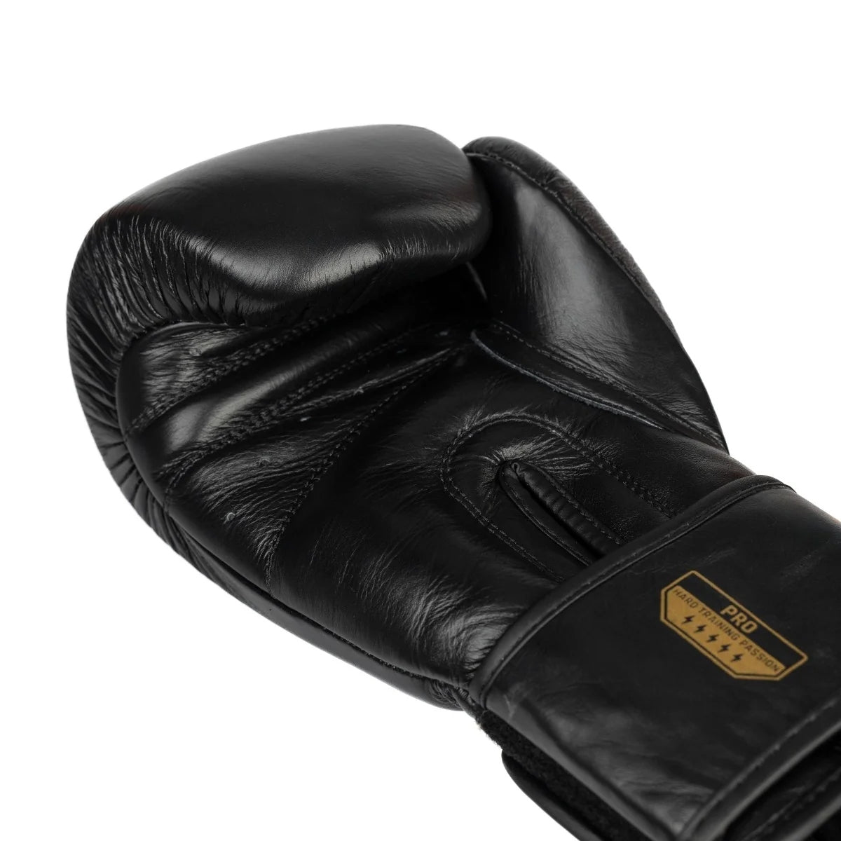 StormCloud Bovine Leather Boxing Gloves Boxing Pro 2.0 Black 14oz Brand Storm Cloud