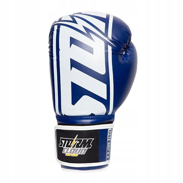 StormCloud Boxing Gloves Bolt 2.0 Blue 14oz Packaging status original