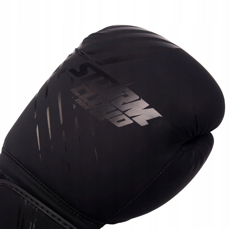 StormCloud Boxing Gloves for Kids Lynx Black and Black r 6oz Brand Storm Cloud