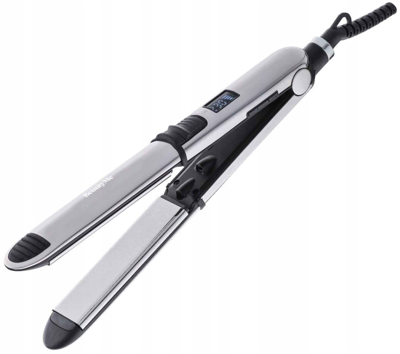 Straightener BEAUTYME HS801 Pro Dominant color silver/gray