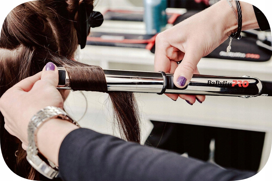 Straightener BaByliss PRO Elipsis 3000 BAB3000EPE mat+ceramic brush Manufacturer code Prostownica do włosów BAB3000 2w1 lokówka