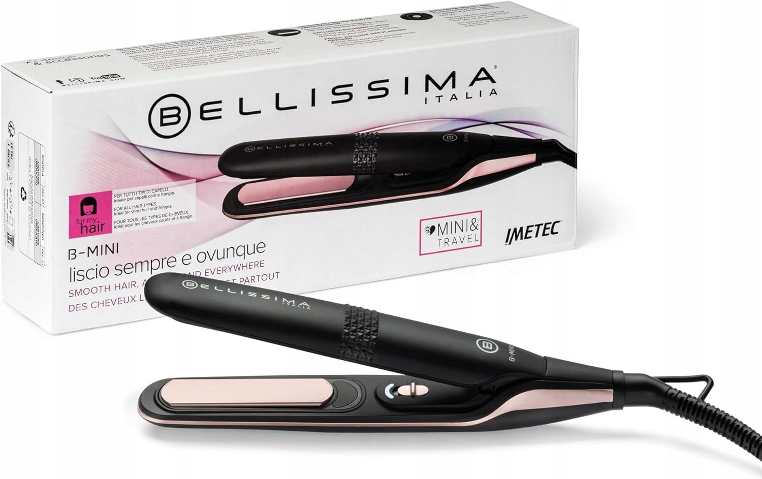 Straightener Bellissima 11877 MINI Brand Bellissima