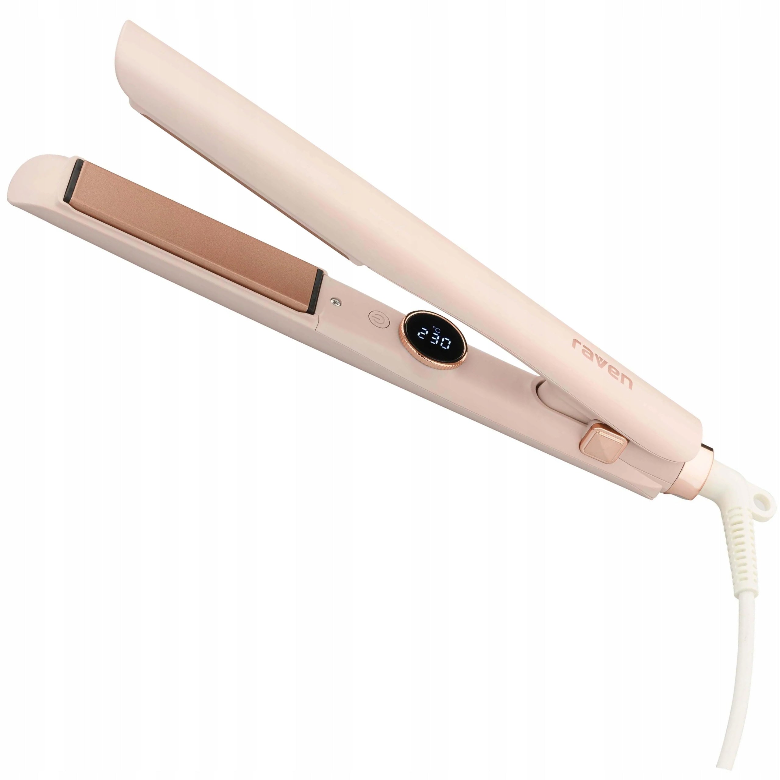 Straightener RAVEN EPW1S 48W LED Display Ceramic Tourmaline Pink