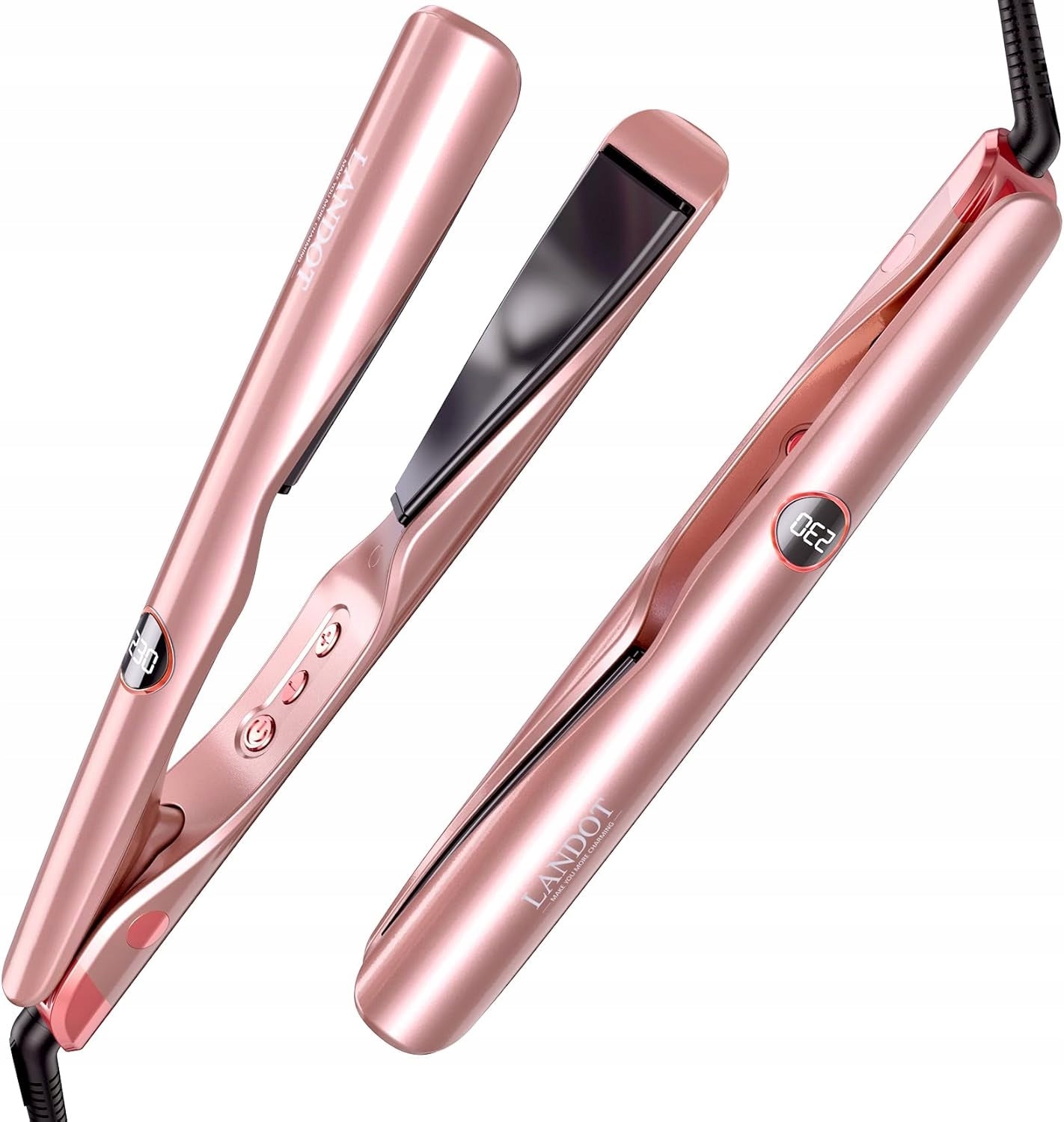 Straightener curling iron 2in1 ceramic for hair and waves temperature control Manufacturer code 6917456235365