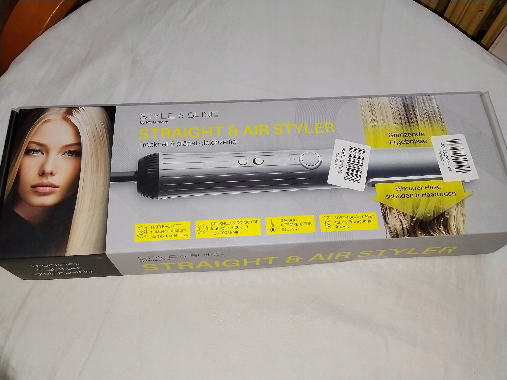 Straightener+dryer STYLE&SHINE Straight Manufacturer code 65917
