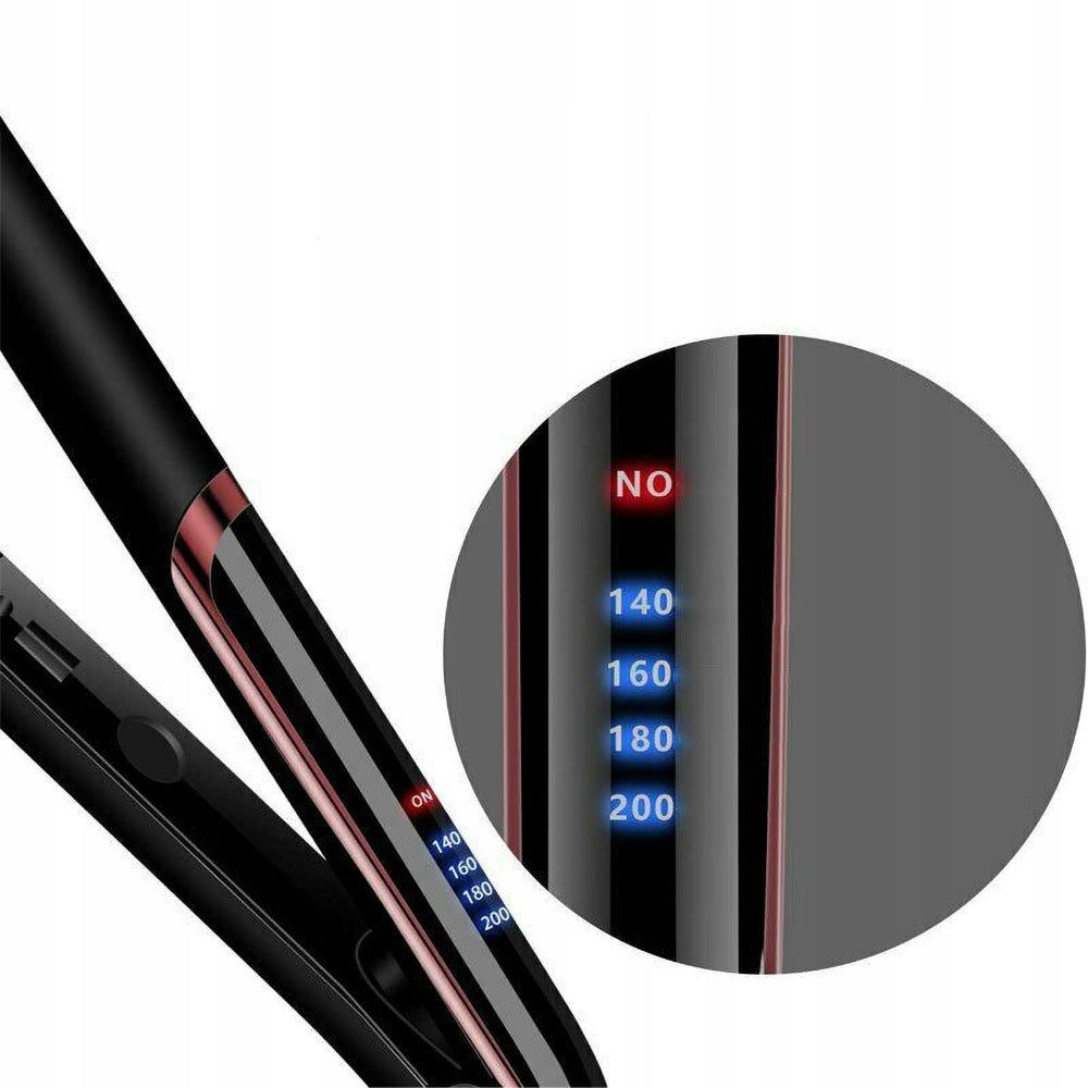 Straightener for straight and curly hair with internal curling iron Packaging status original