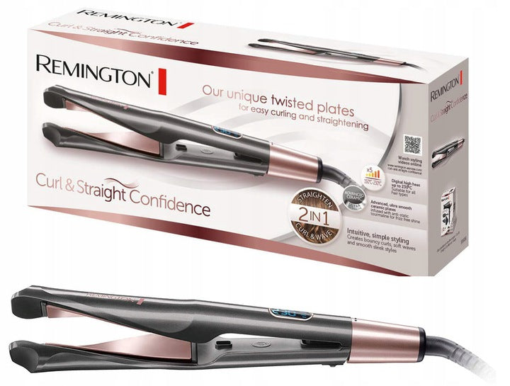 Straightener hair curling iron Remington S6606B Brand Remington