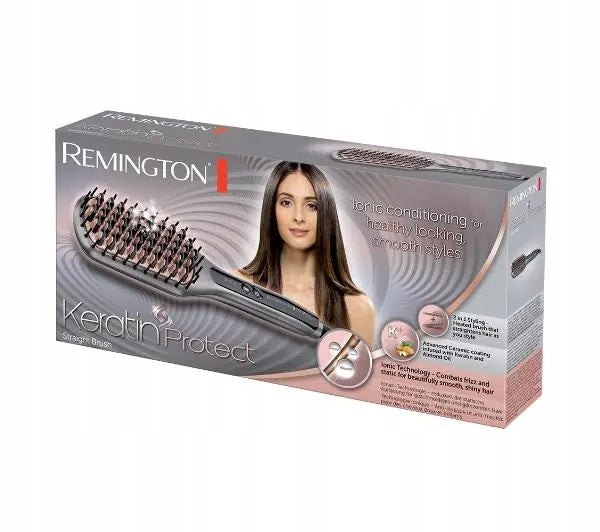 Straightening brush Remington Keratin Protect CB7480 Ionization Packaging status original
