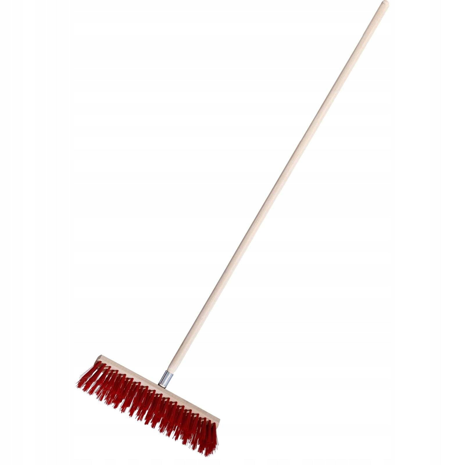 Street brush street 400mm wooden shaft 130cm