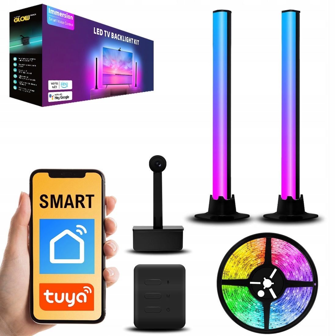 Strip and Lamp SMART LED Spacetronik GLOW Strip KIT