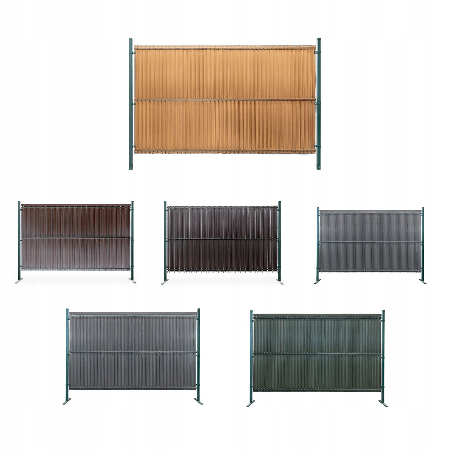 Strip cover for fence panels 153x250 cm panel fence