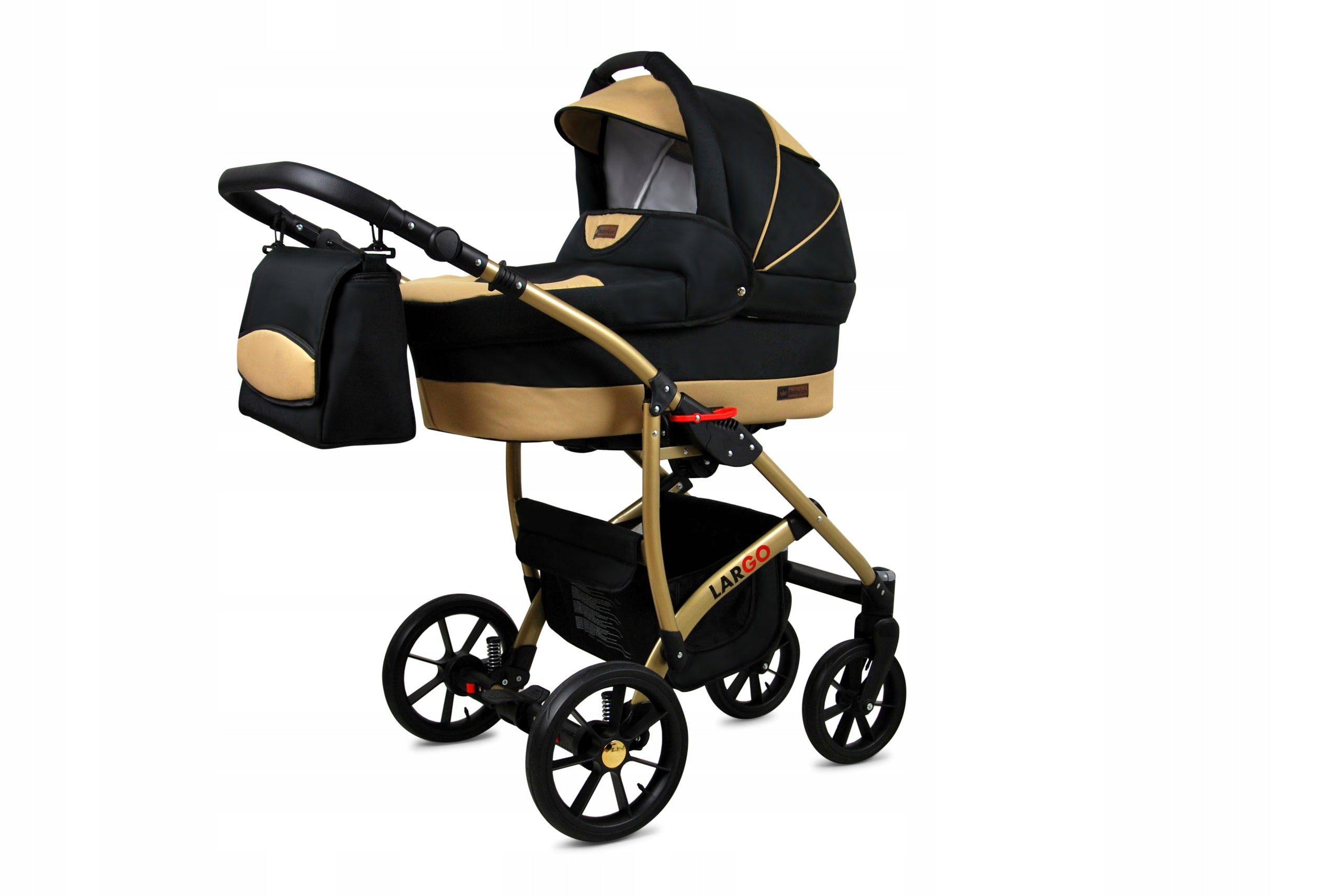 Stroller 3in1 BabyLux LARGO ALU stroller gondola car seat light Brand BabyLux