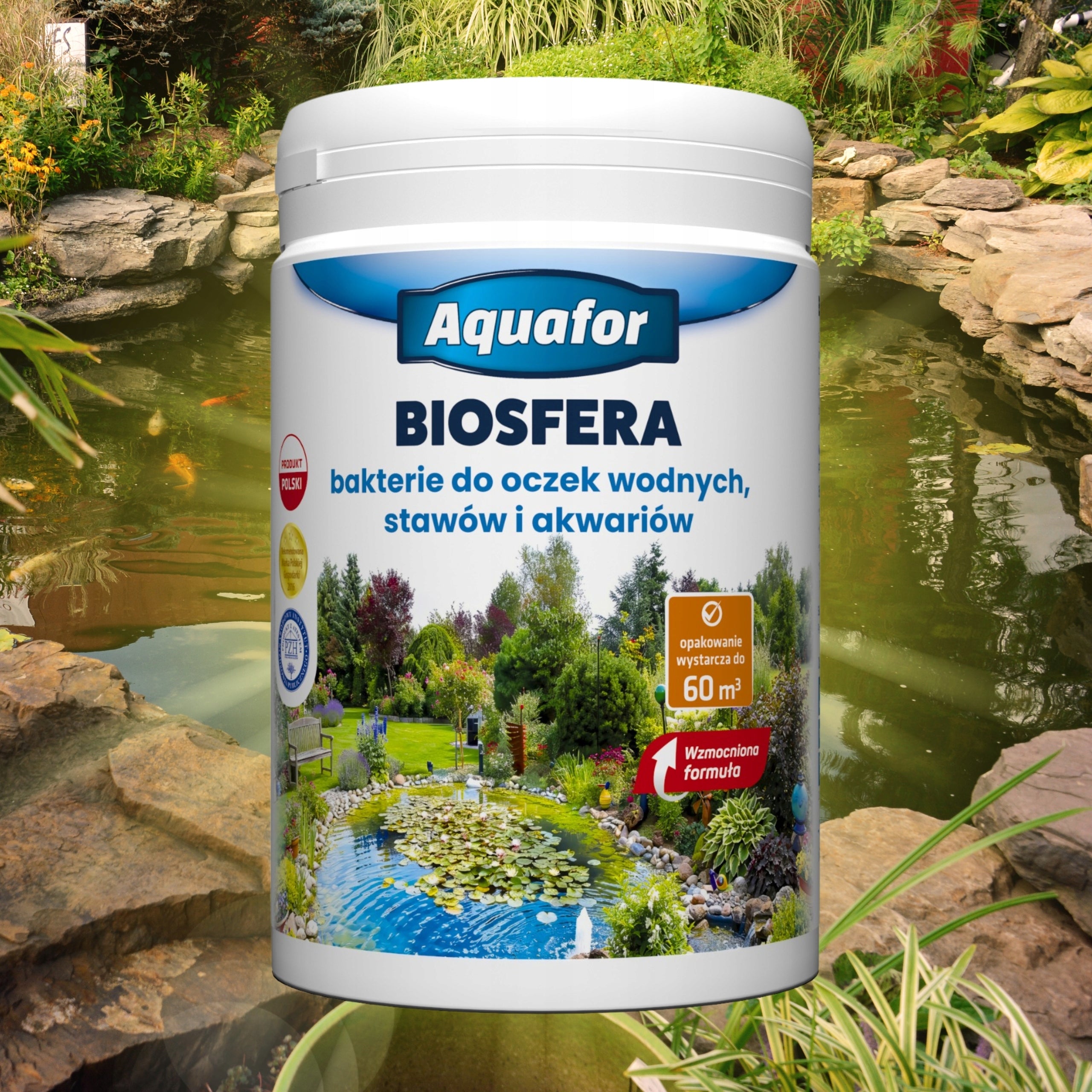 Strong Bacteria for ponds,ant algae, center of joints -BIOSPHERE 1kg Packaging status original