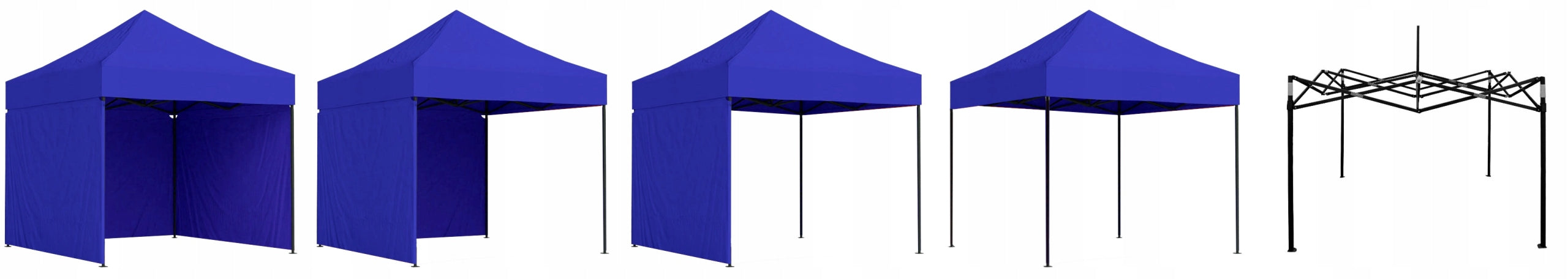 Strong Commercial Tent Garden Pavilion Party Express 3x3m Blue Manufacturer Ekspand