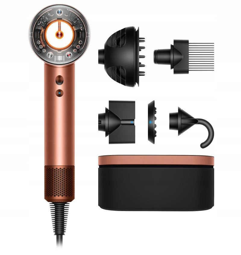 Strong Dryer Dyson Supersonic Nural Curly+Coily Amber Silk