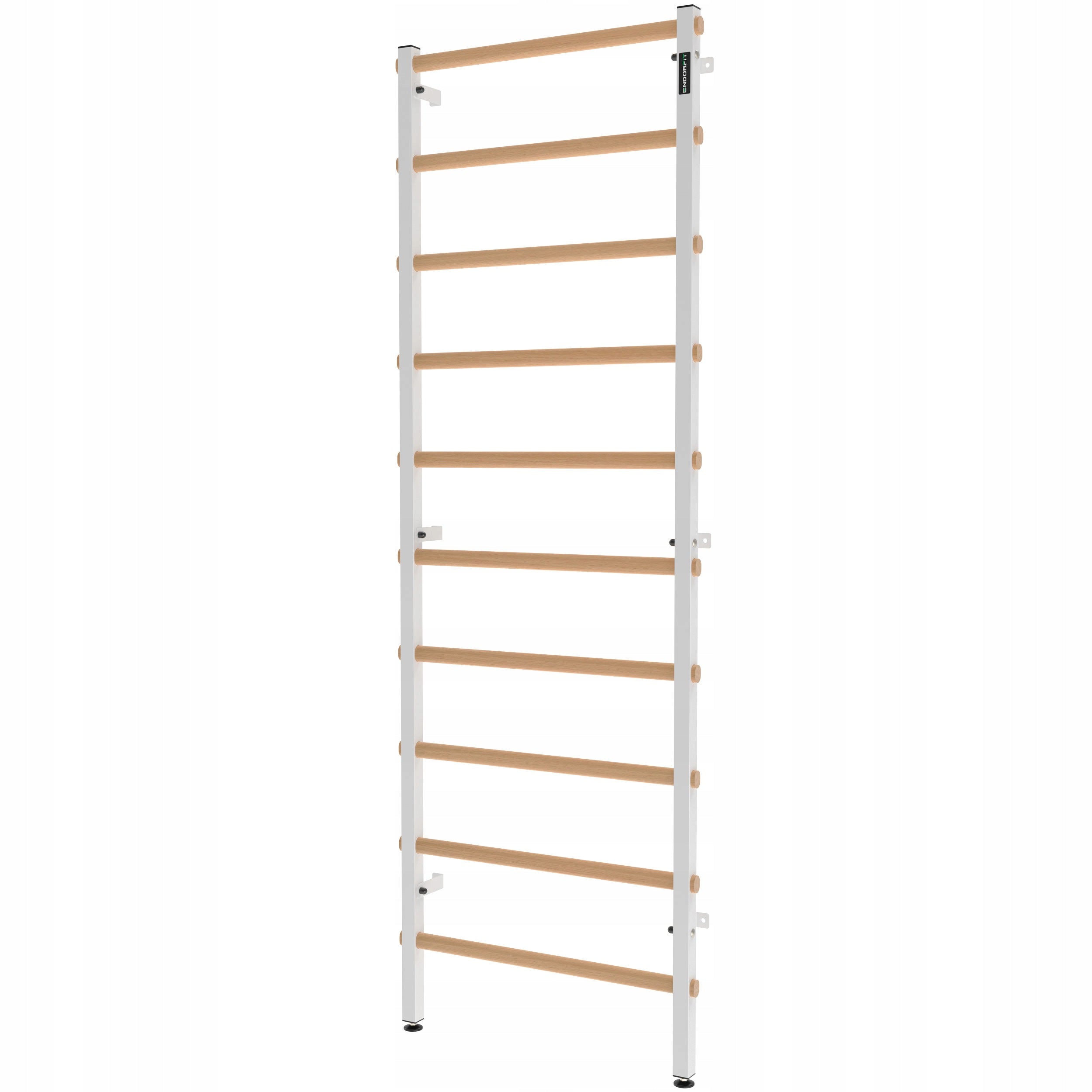 Strong GYMNASTIC LADDER WOOD-METAL 240x75cm, 11 RUNGS | ENDORFIT Packaging status original