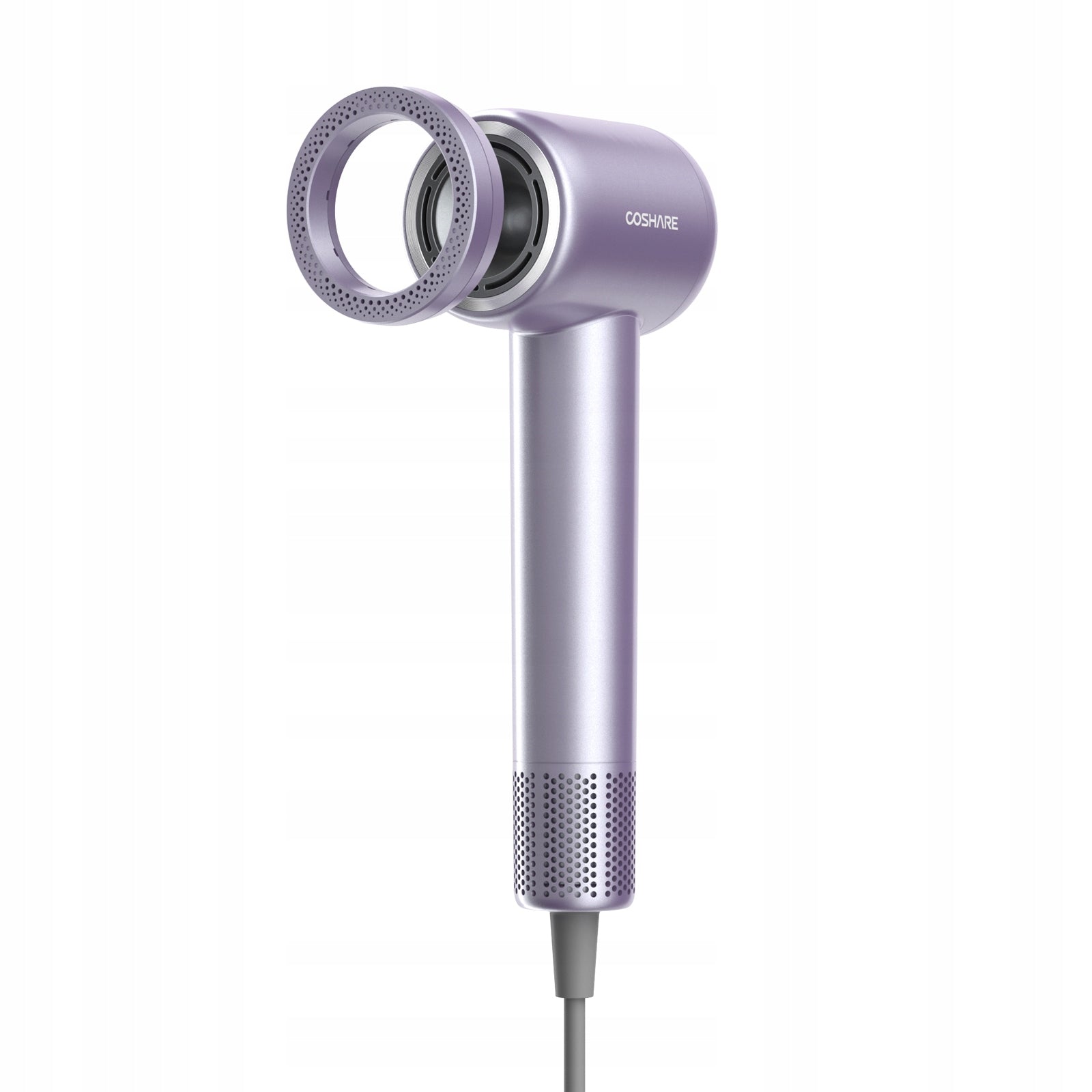 Strong Hair Dryer COSHARE EssenceRing SuperFlow1 Ionization 1600W Manufacturer code SuperFlow1 Standard FIOLET
