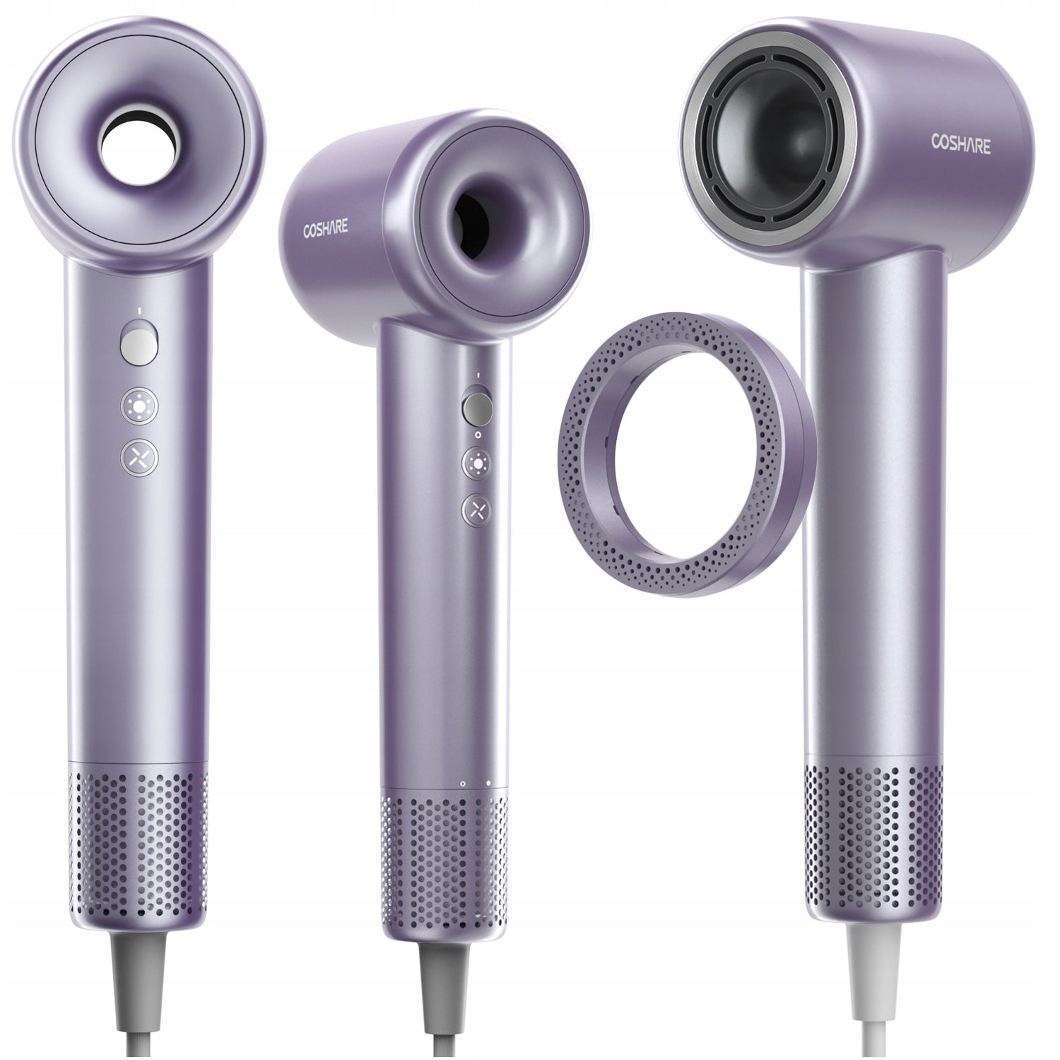 Strong Hair Dryer COSHARE EssenceRing SuperFlow1 Ionization 1600W