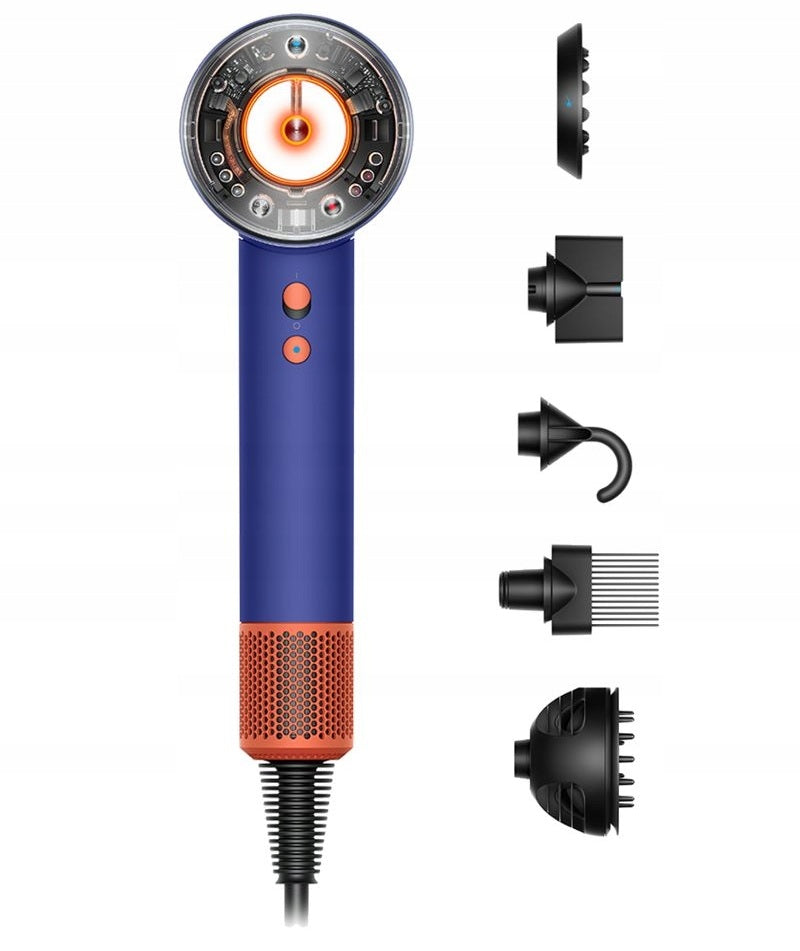 Strong Hair Dryer Dyson Supersonic Nural Blue/Topaz