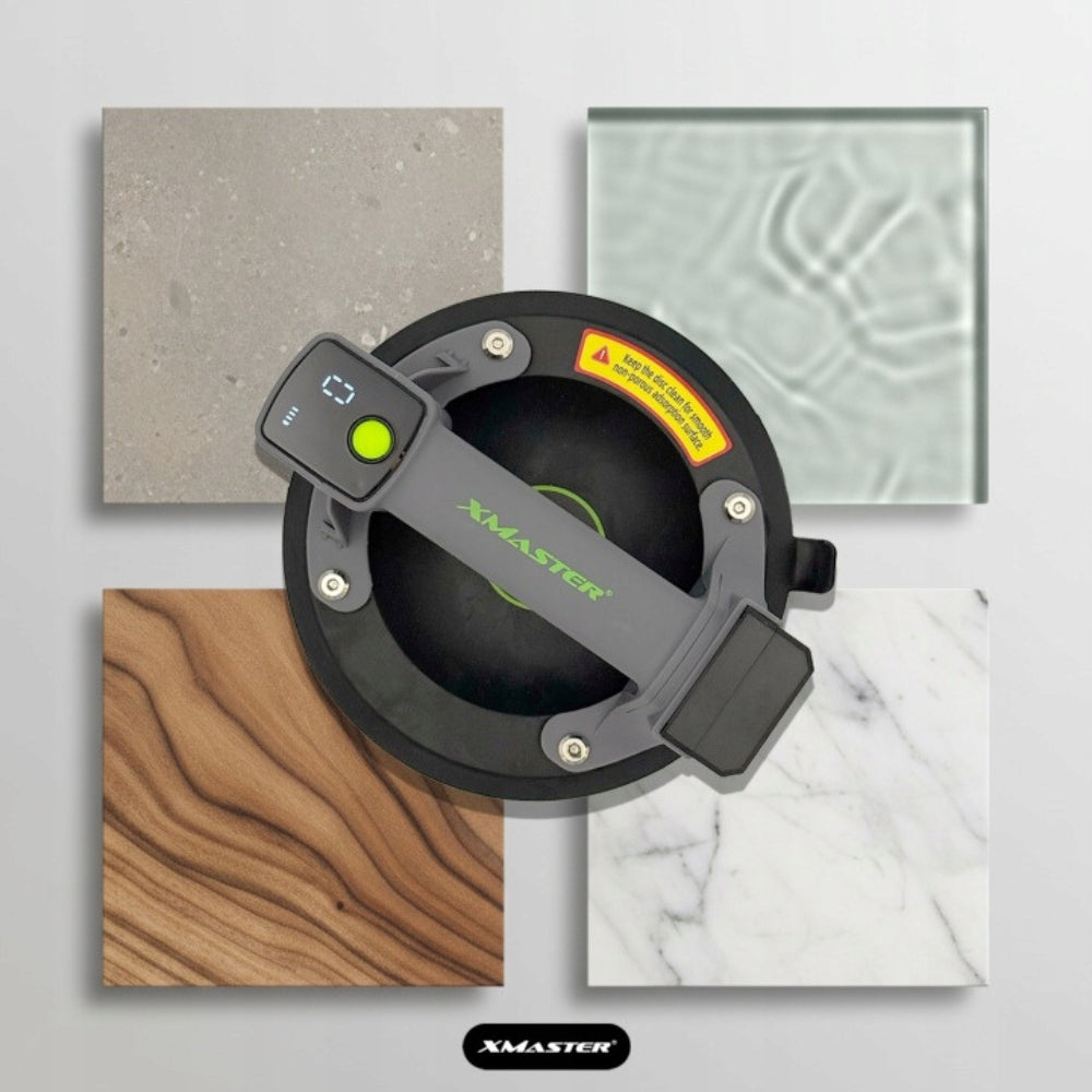 Strong SUCTION CUP for stoneware tiles RECHARGEABLE automatic electric Manufacturer code XM-SUCTION-200-H