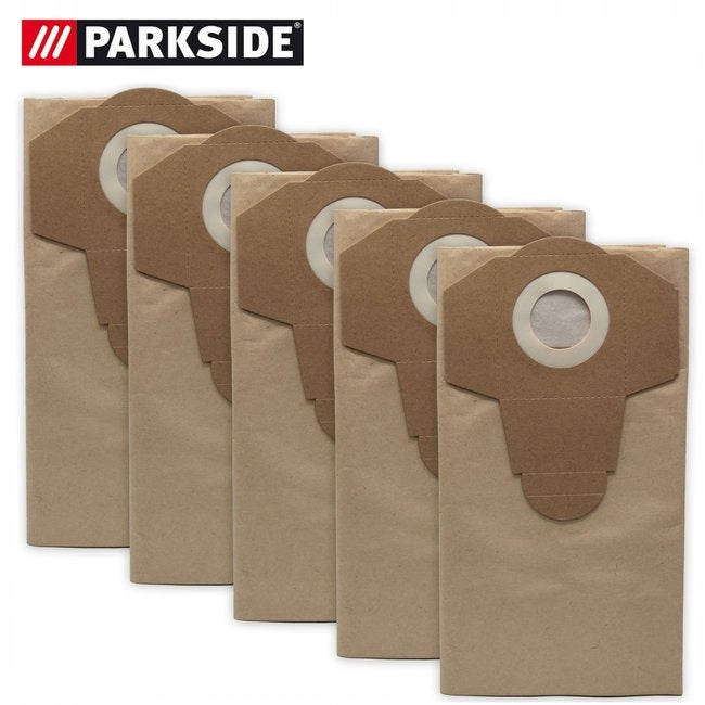 Strong paper bags for vacuum cleaner PARKSIDE PNTS PWD LARGE 35L | 10 pcs.