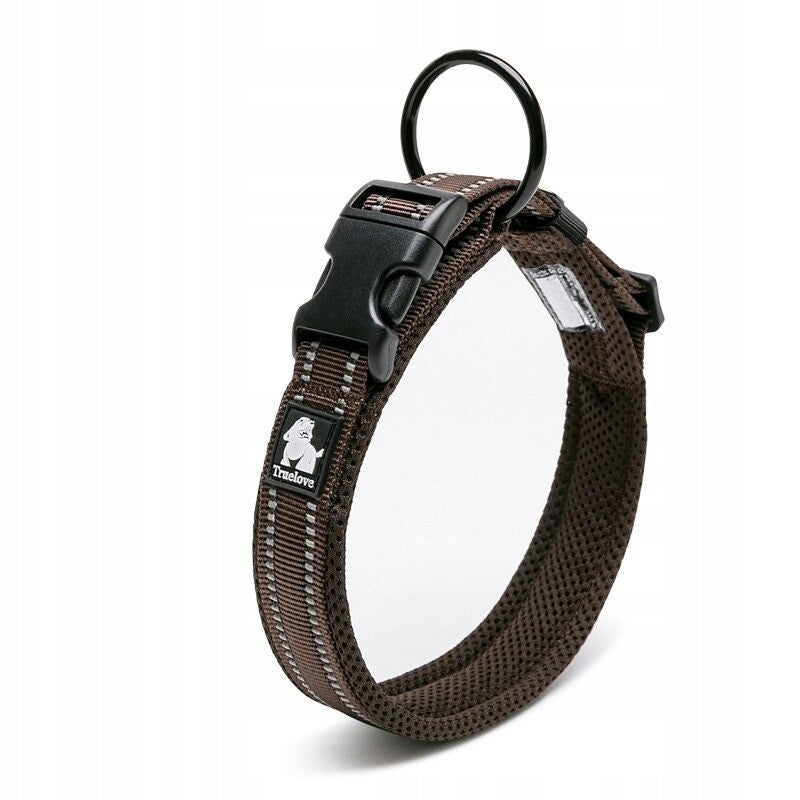 Strong reflective collar Truelove BROWN M