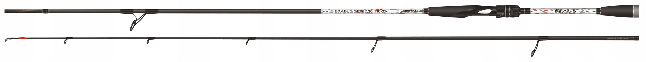 Strong spinning rod Mistrall Brabus spin 240cm 20-60g for pike