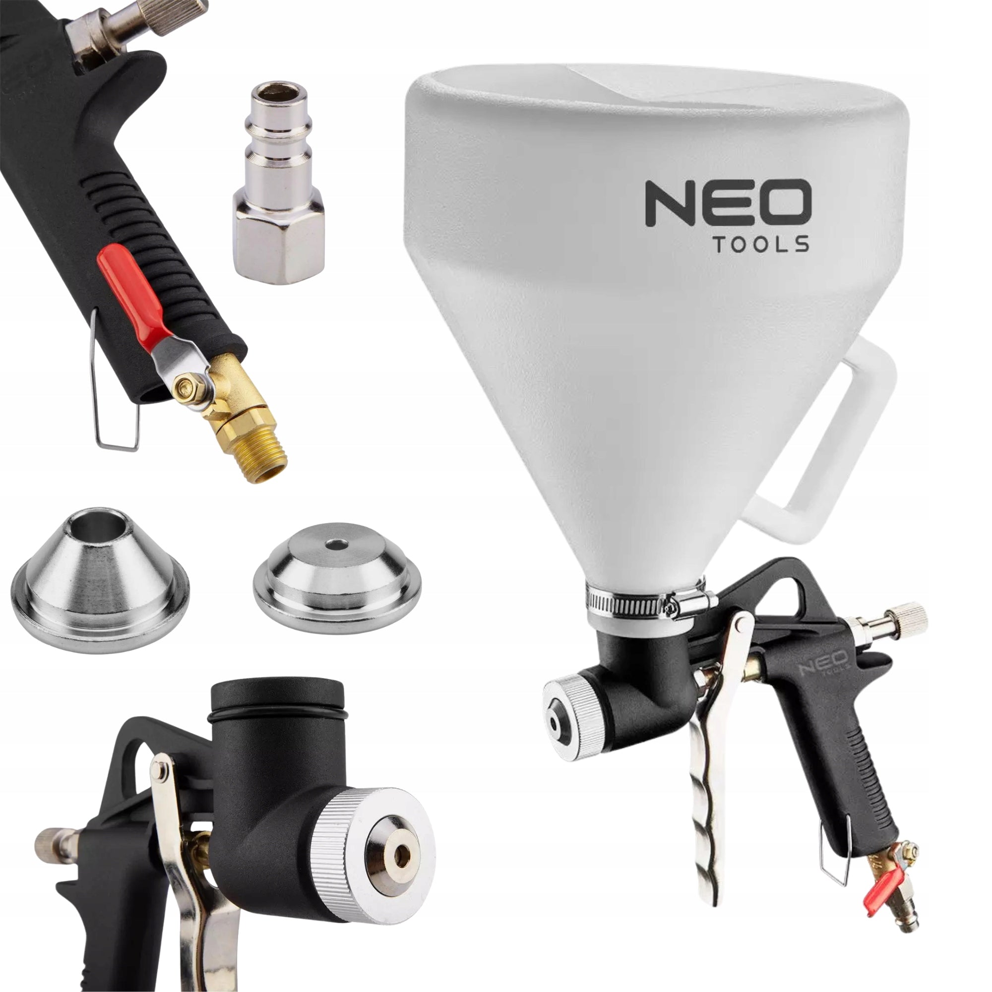 Structural Paint Gun 4.7 L 3.5BAR Nozzles 4/6/8mm for NEO Painting